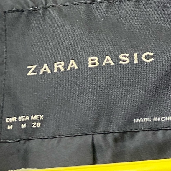 Zara Basic Fall/Winter coat size M - Picture 2 of 3